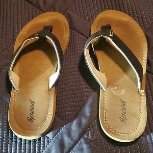 Black sandals size 8 women